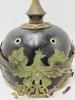 Prussian Landwehr Infantry Enlisted Pickelhaube with Field Cover Visuel 12